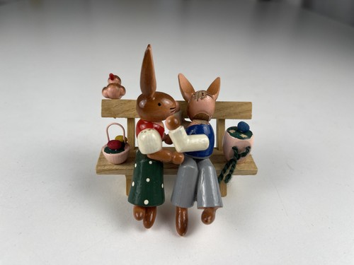 Erzgebirge figur hase x 7 - hase,