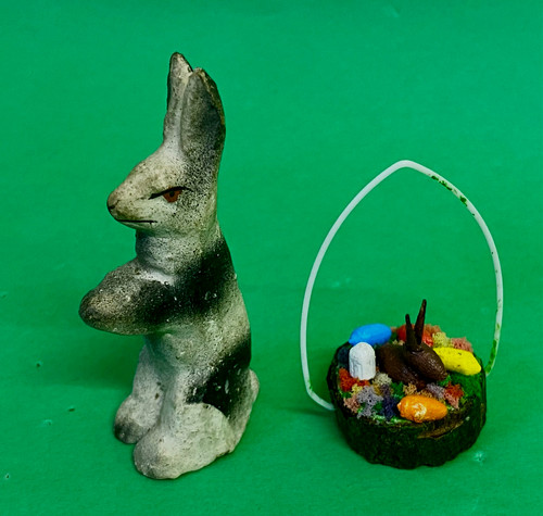 Alt osterhase aus masse mit - osterhase,