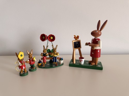 Erzgebirge holz osterfiguren - holz,