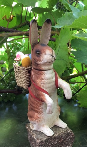 Pappmaché hase mit - hase, zum