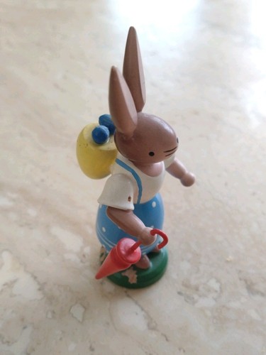 Erzgebirge volkskunst hase mit - erzgebirge,