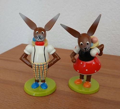 Hasenpaar franz karl ostern - hasenpaar,