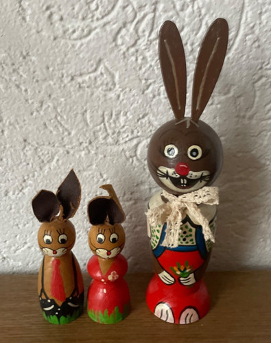 Ostern erzgebirge osterhasen - ostern,