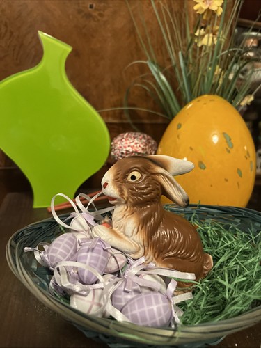 Pappmaché hase erzgebirge - pappmaché,