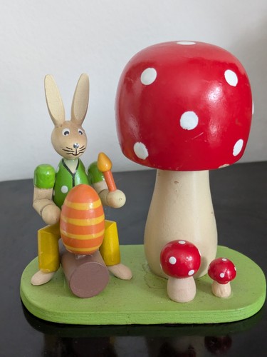 Erzgebirge figur osterhase - osterhase, mit