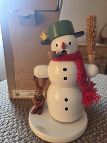 Räuchermann schneemann mit - ,
