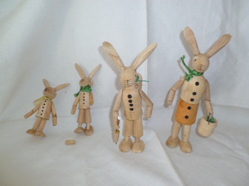 Osterhasen zum basteln - , und