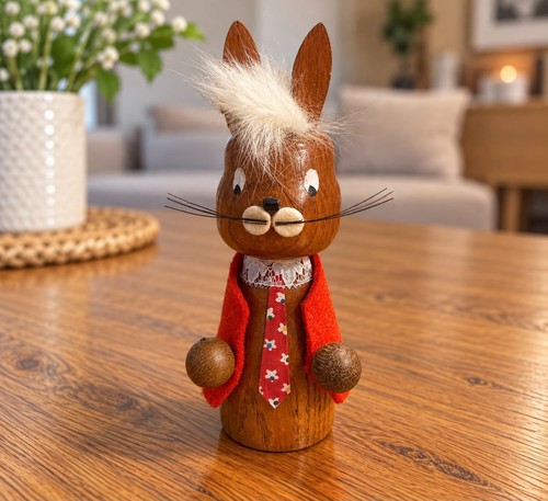Vintage osterhase holz cm - vintage, 13,2